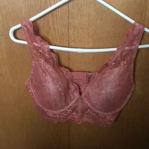 Third Love coral bra. Excellent condition.